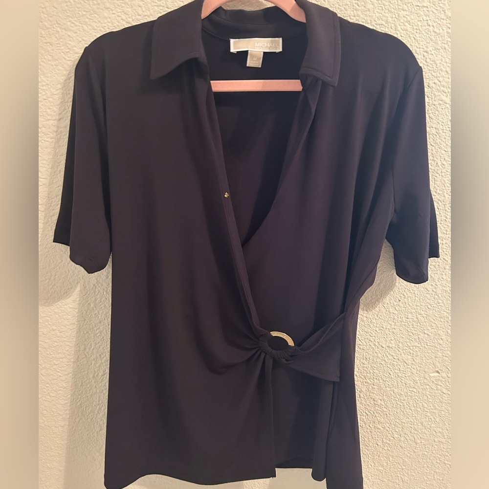 Black Micheal Kors Shirt